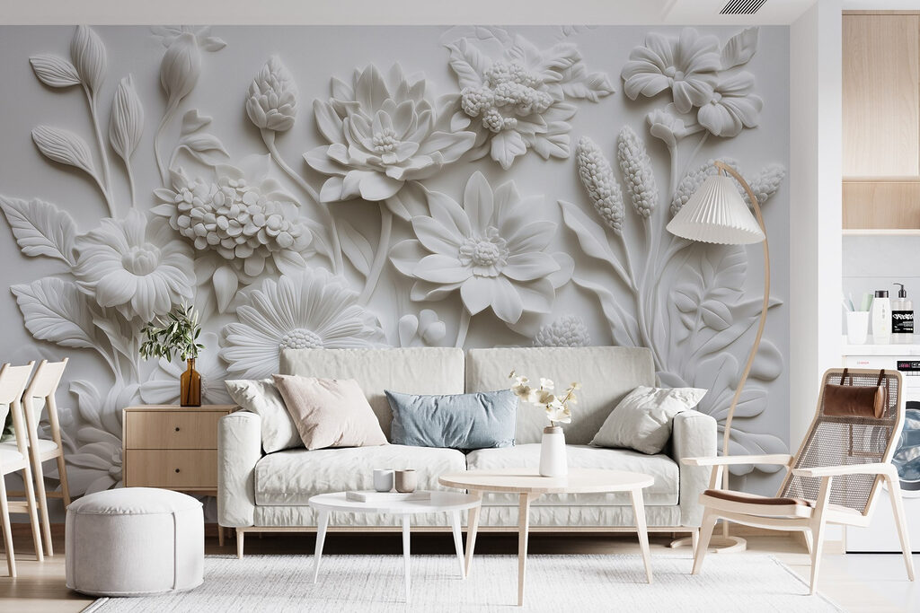 Flori albe dese — interior 4