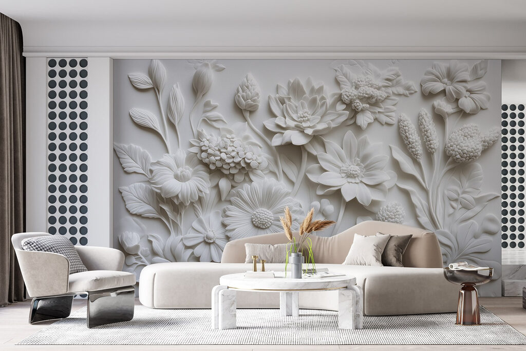 Flori albe dese — interior 5