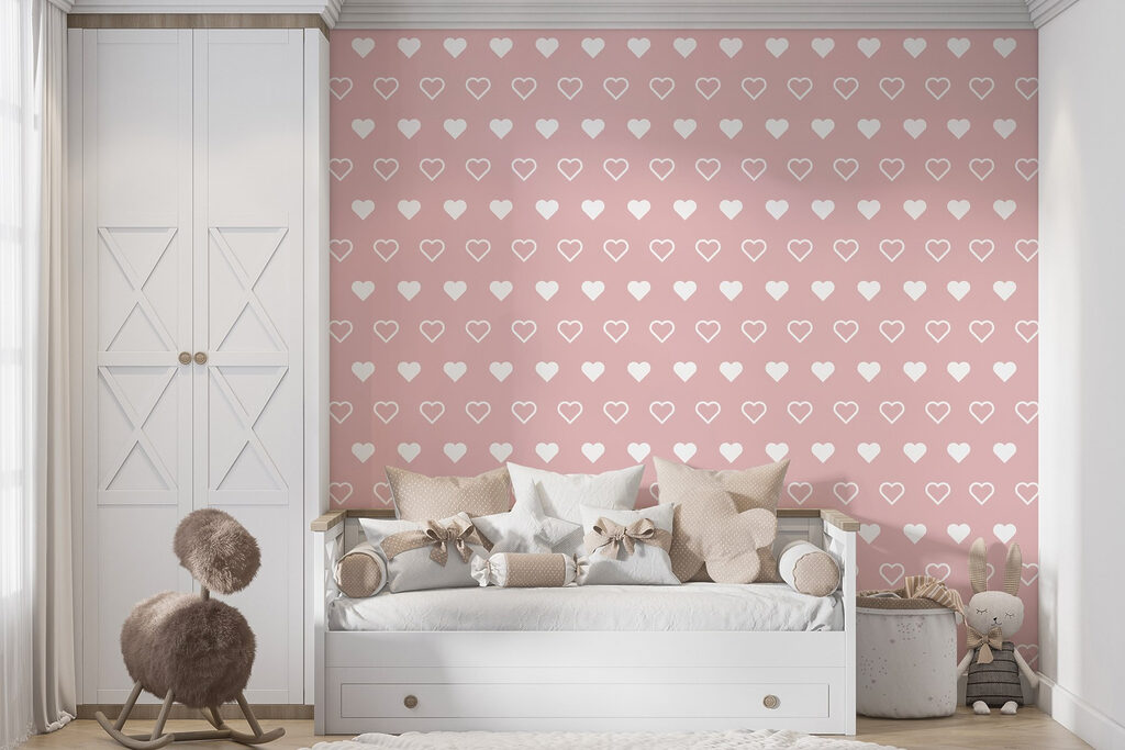 Inimioare albe pe roz — interior 1