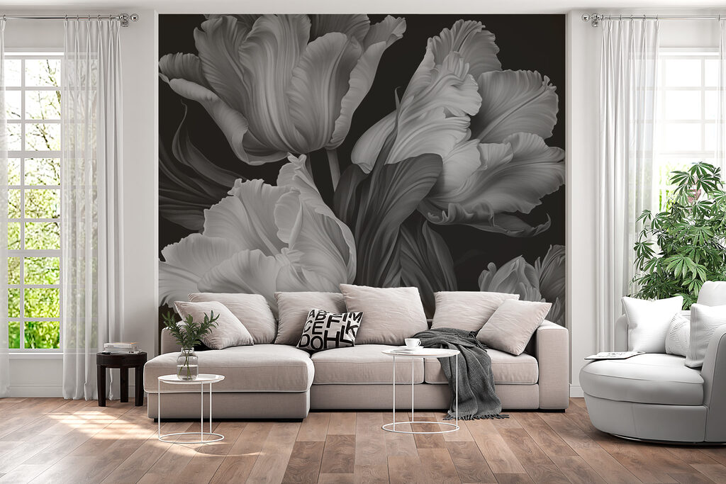 Lalele gri pe negru — interior 2