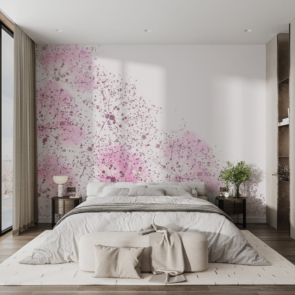 Puf roz strălucitor — interior 2
