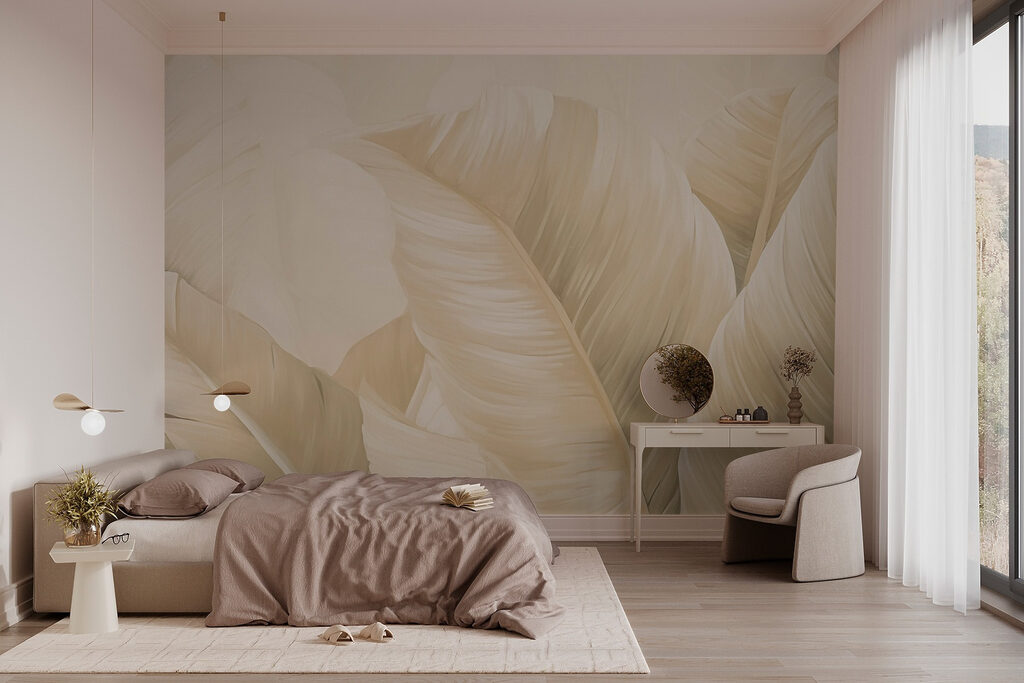 Frunze de aproape — interior 1