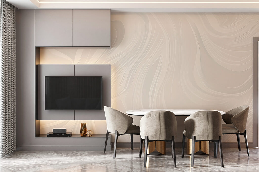 Linii care formează valuri — interior 1