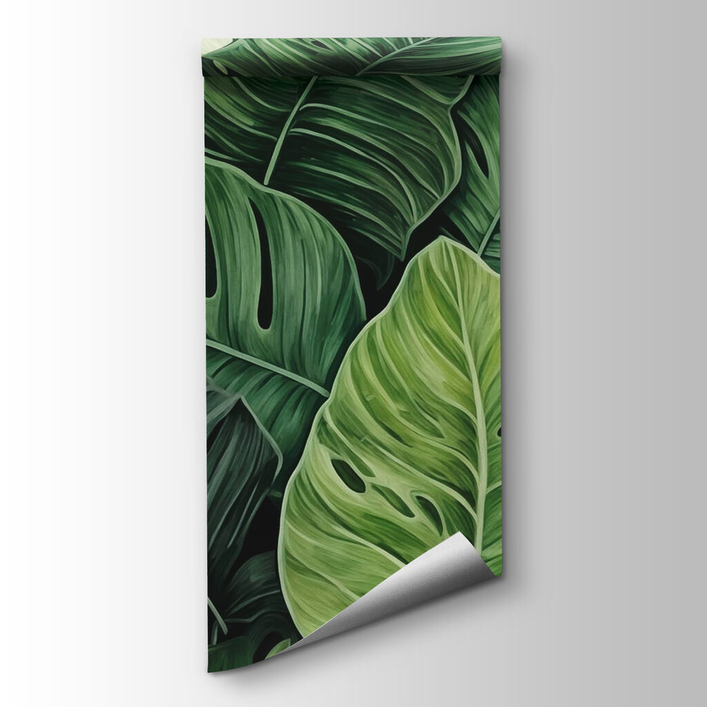 Monstera în frunziș — vizualizare produs