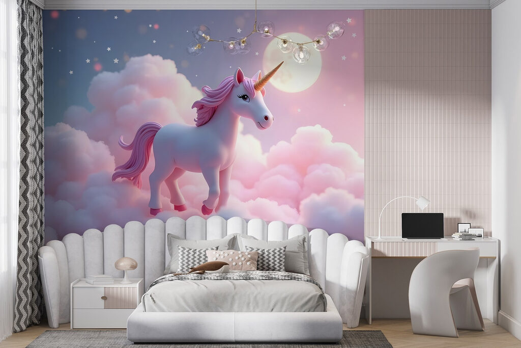 Unicorn pe nori roz — interior 2