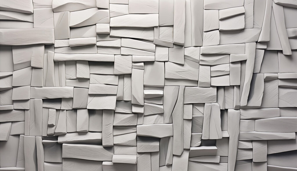 Forme albe suprapuse — design complet