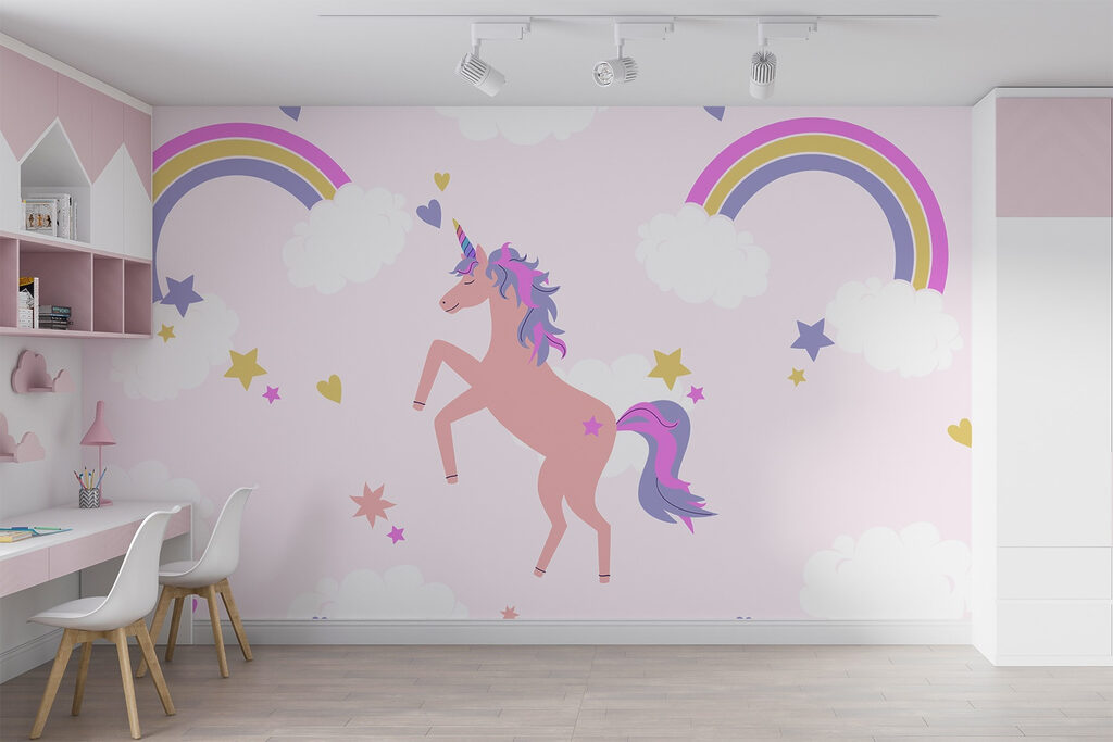 Unicorn între curcubee — interior 1