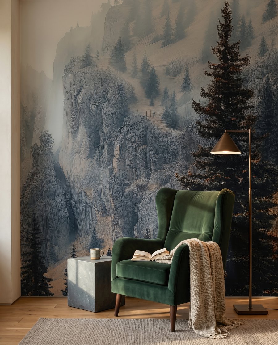 Pini într-o râpă — interior 5
