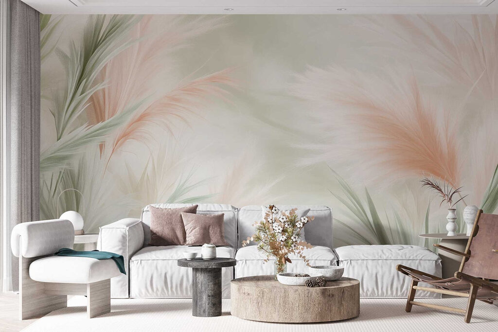 Plume în tonuri pastelate — interior 5