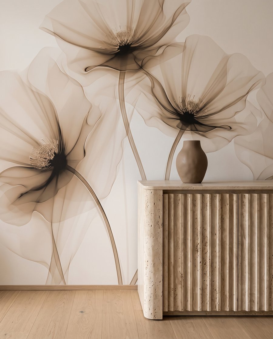 Flori albastre, miez închis — interior 7