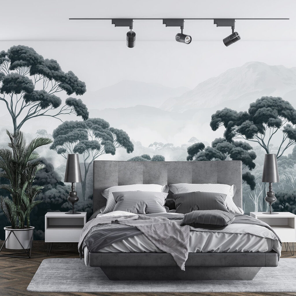 Coroane înalte pe dealuri — interior 1