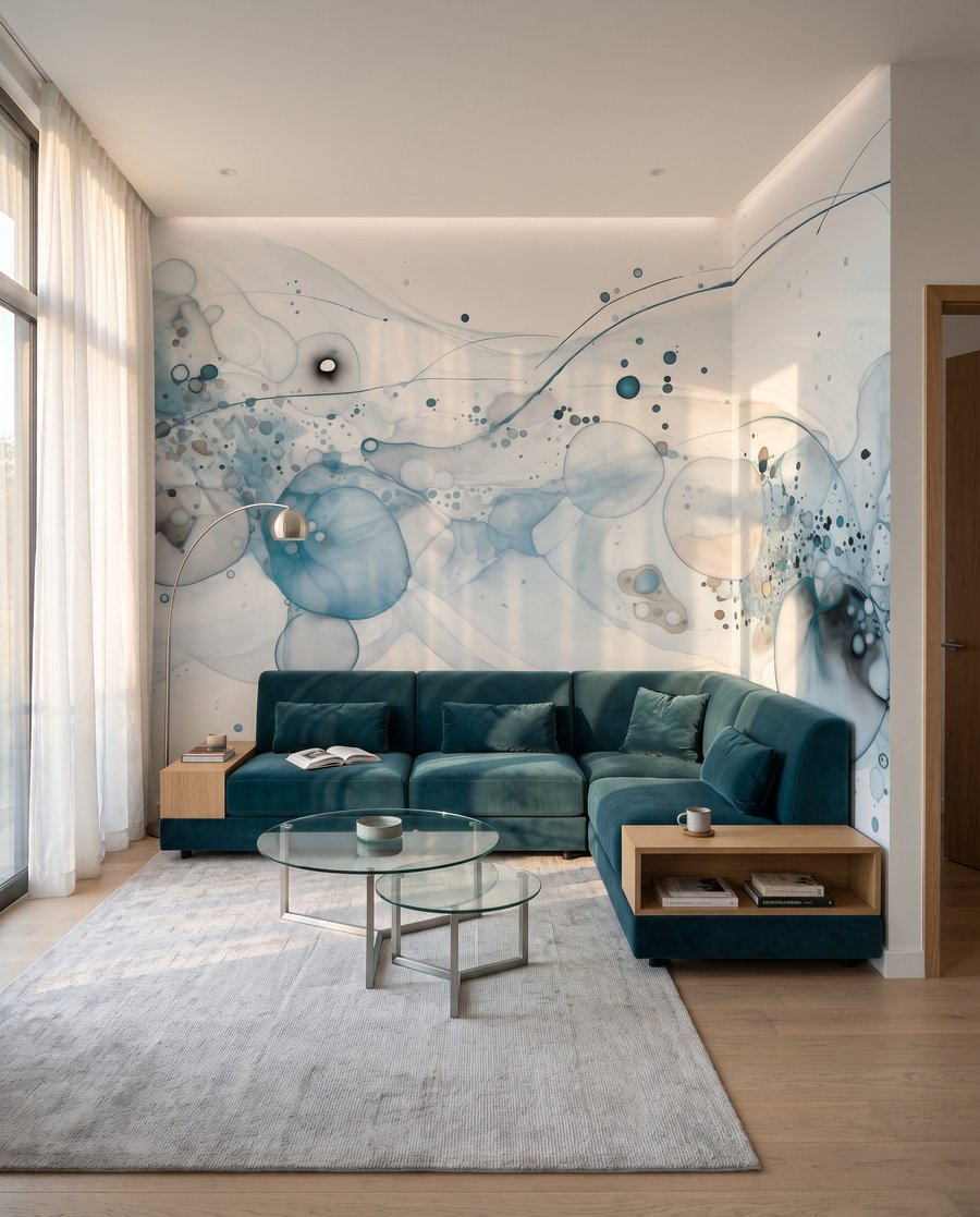 Cercuri translucide — interior 1