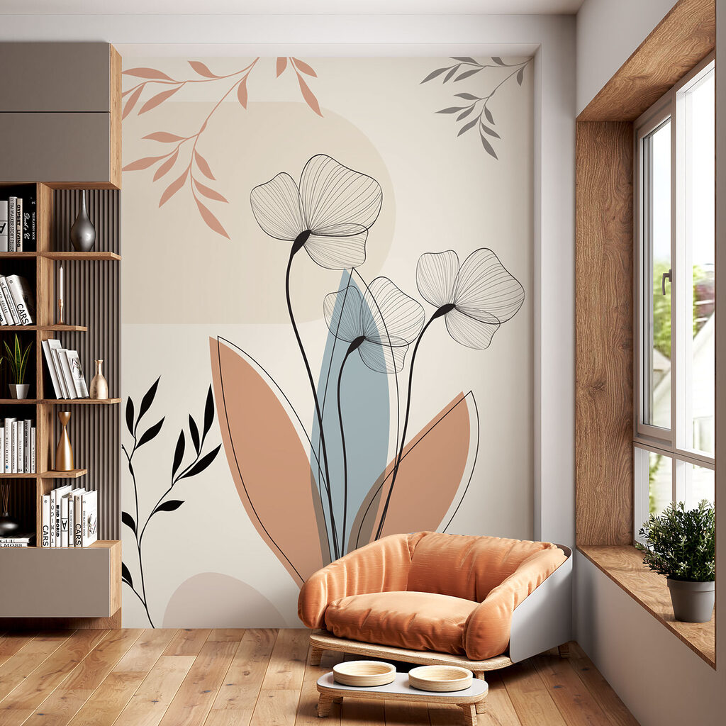 Flori în arcuri delicate — interior 2