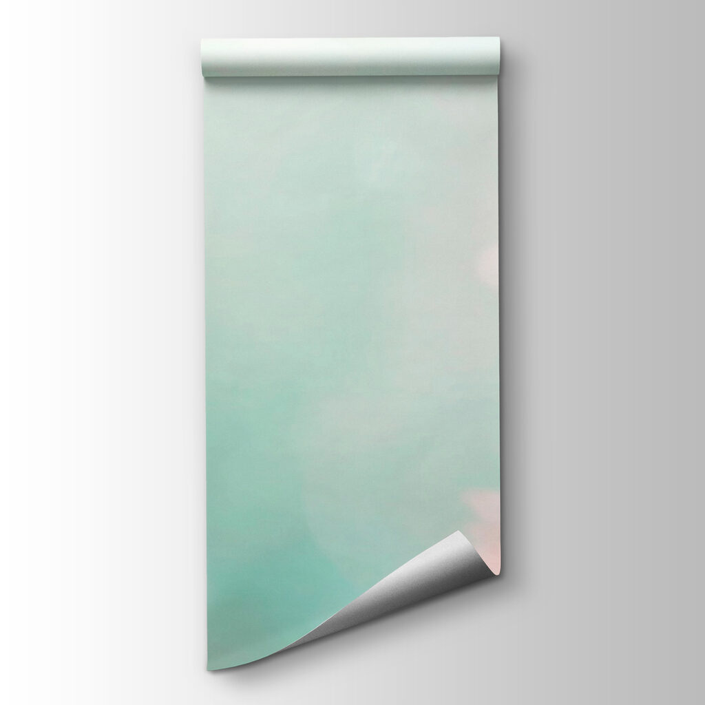 Plume roz pe verde — vizualizare produs