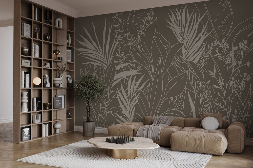 Plante tropicale în linii — interior 1