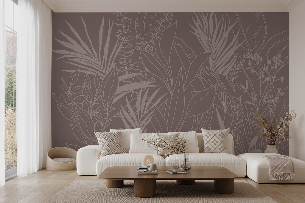 Plante tropicale în linii — interior 2