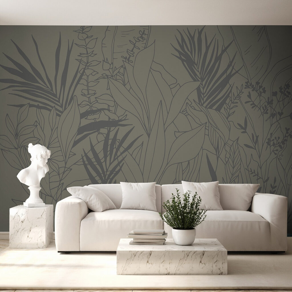 Plante tropicale în linii — interior 1