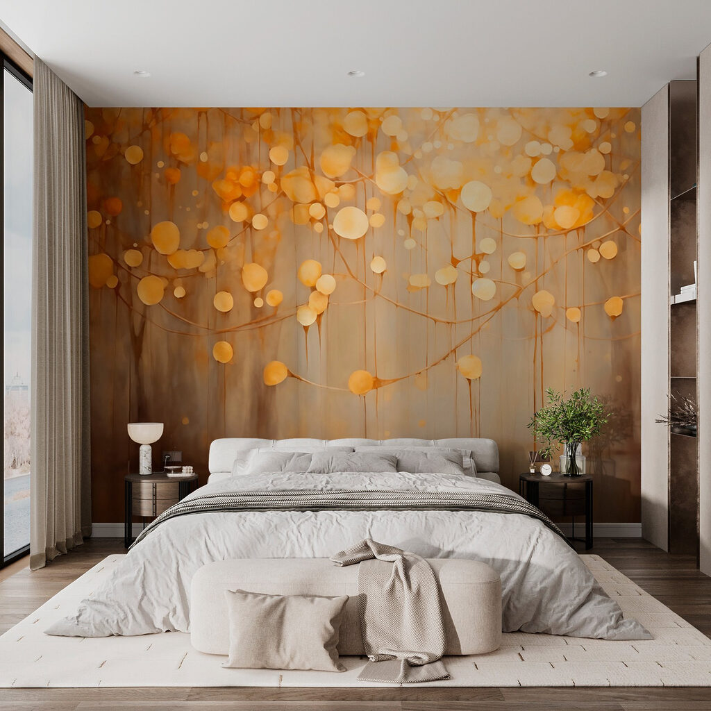 Globuri aurii printre copaci — interior 2