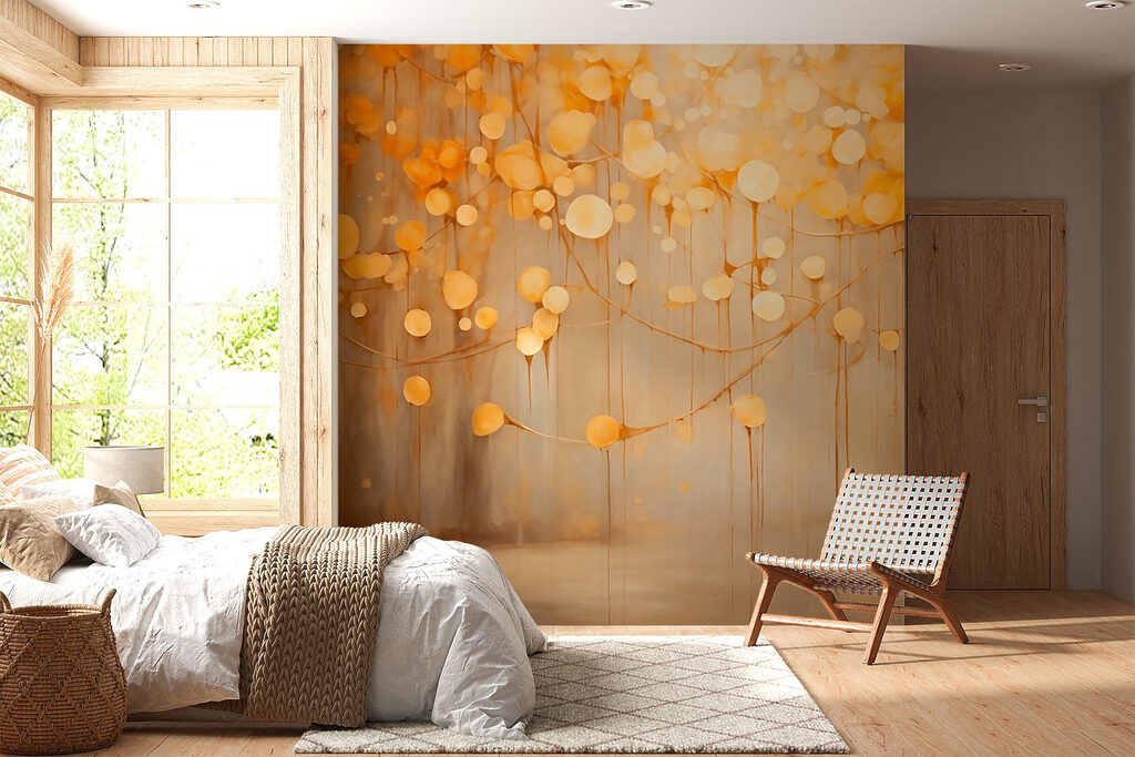 Globuri aurii printre copaci — interior 3