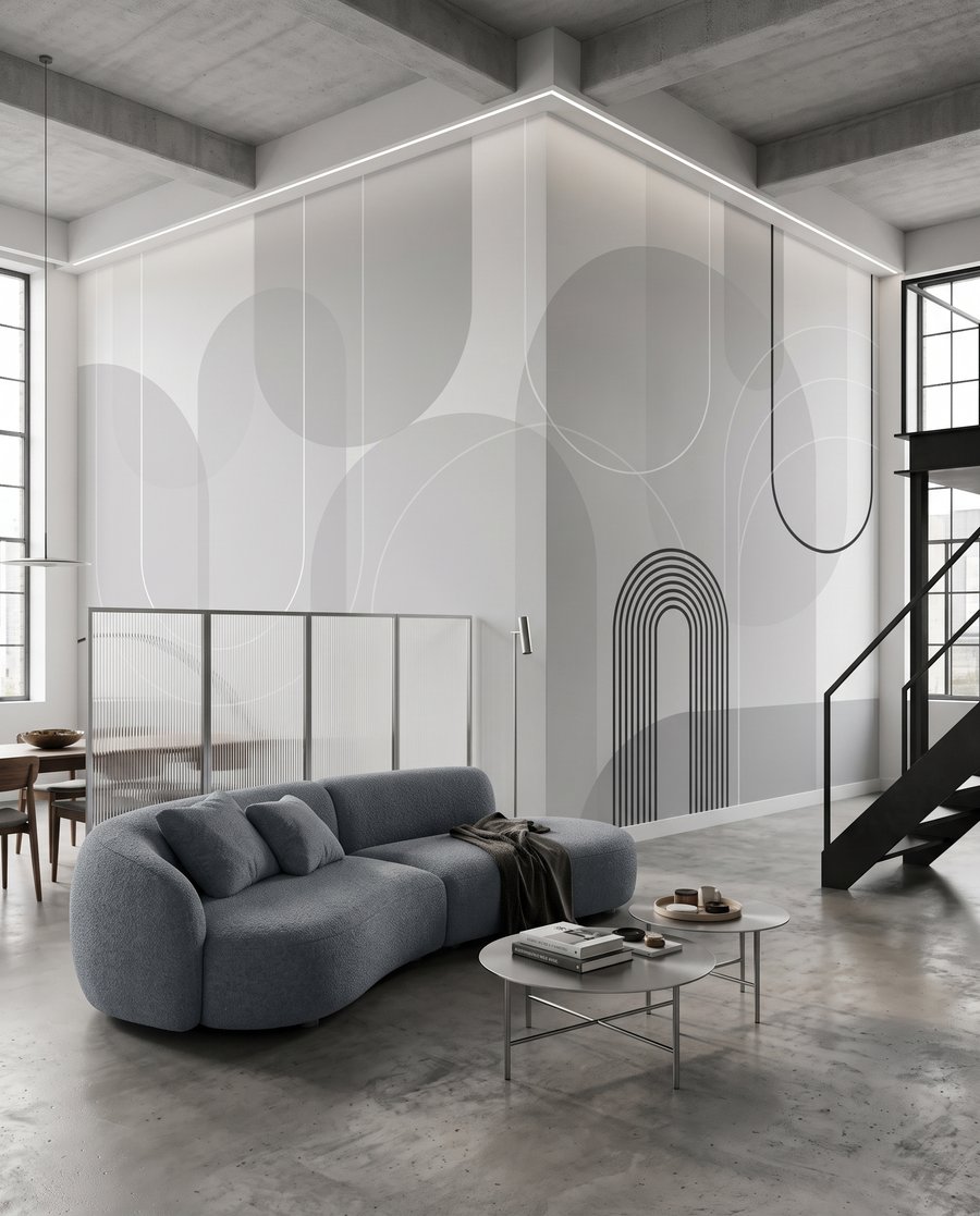Arcuri și cercuri — interior 1