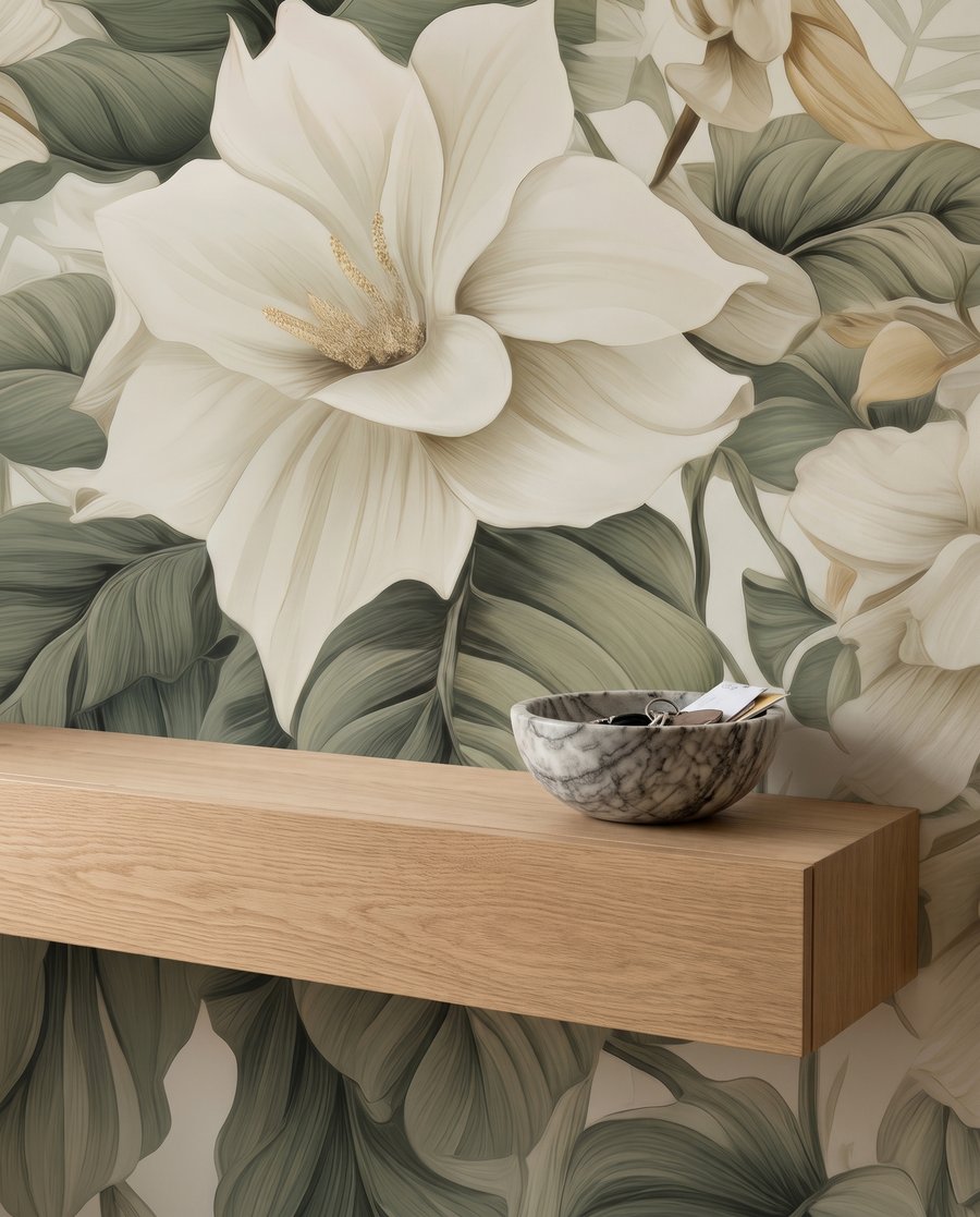 Colibri printre flori albe — interior 5