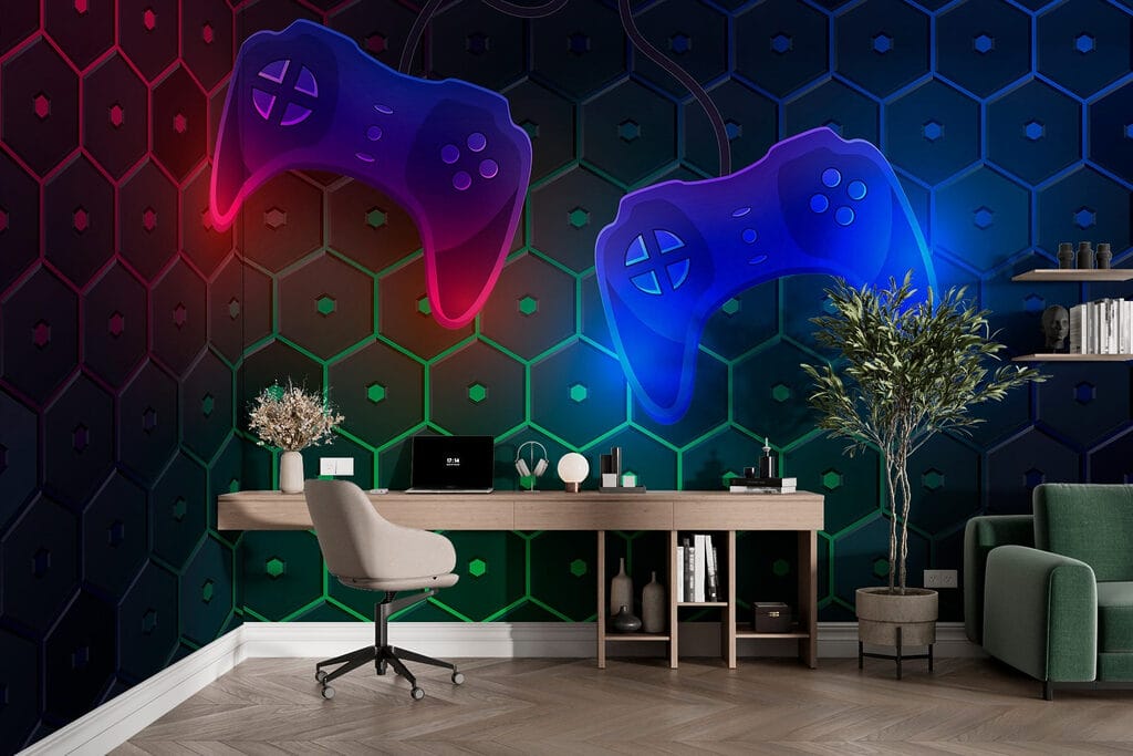 Controlere pe hexagoane — interior 1