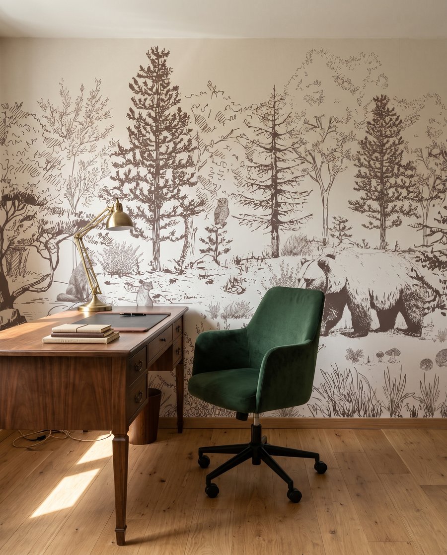 Urși în pădure desenată — interior 9