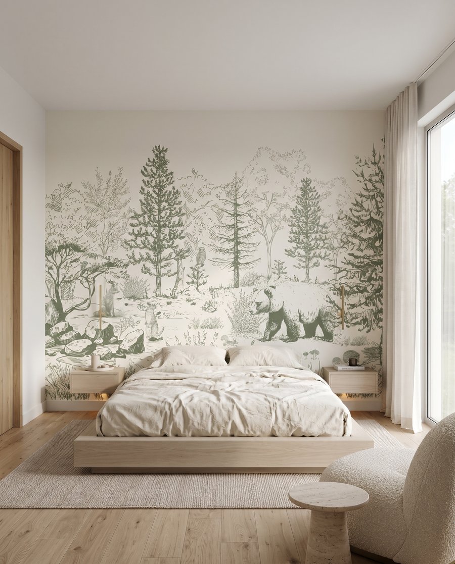 Urși în pădure desenată — interior 2