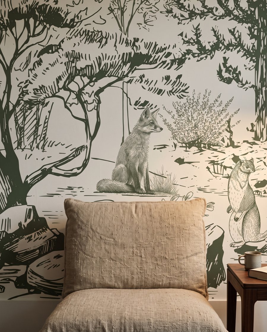 Urși în pădure desenată — interior 3