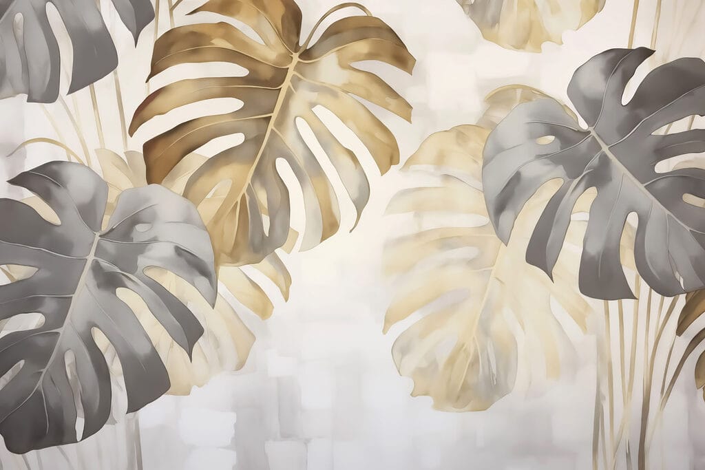 Frunze de monstera — design complet