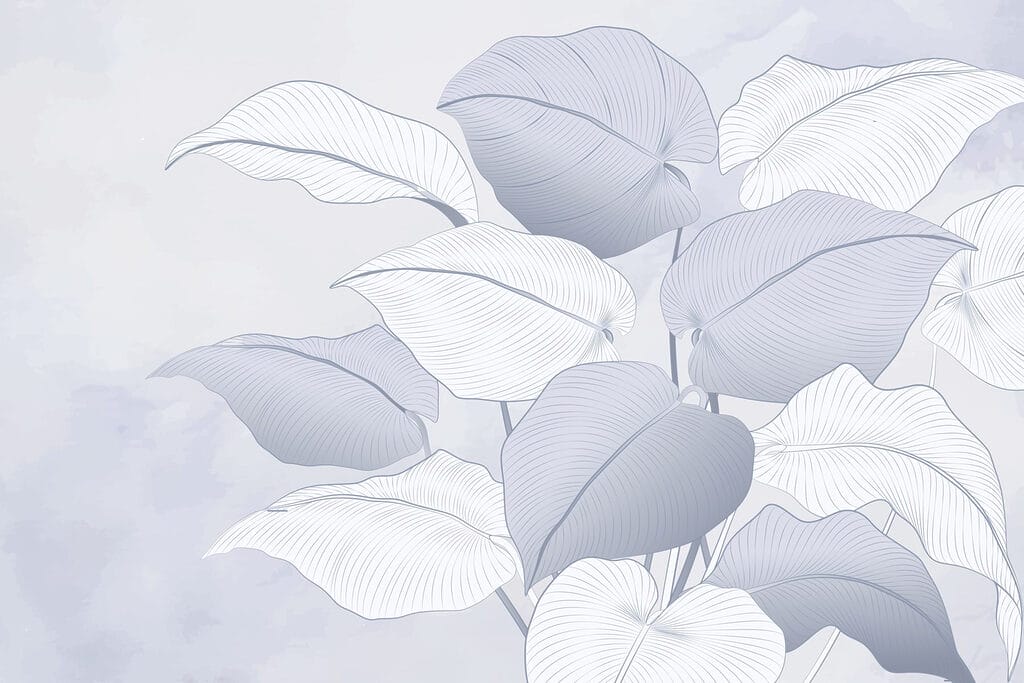 Frunze roz suprapuse — design complet