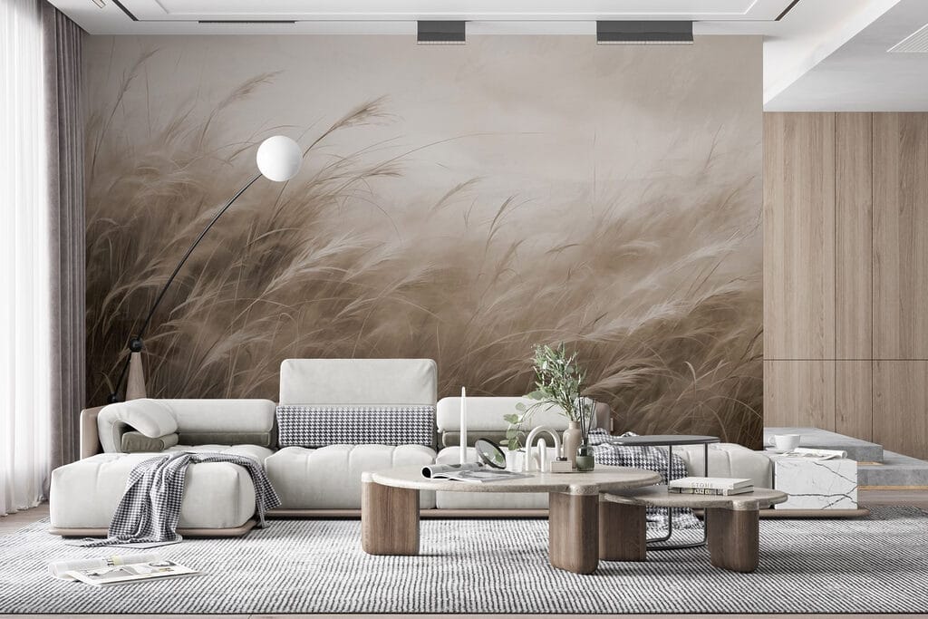 Iarbă aplecată în ceață — interior 2