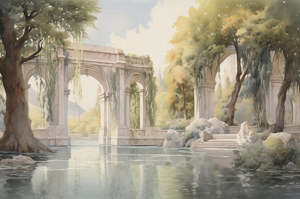 Arcade printre rădăcini — design complet