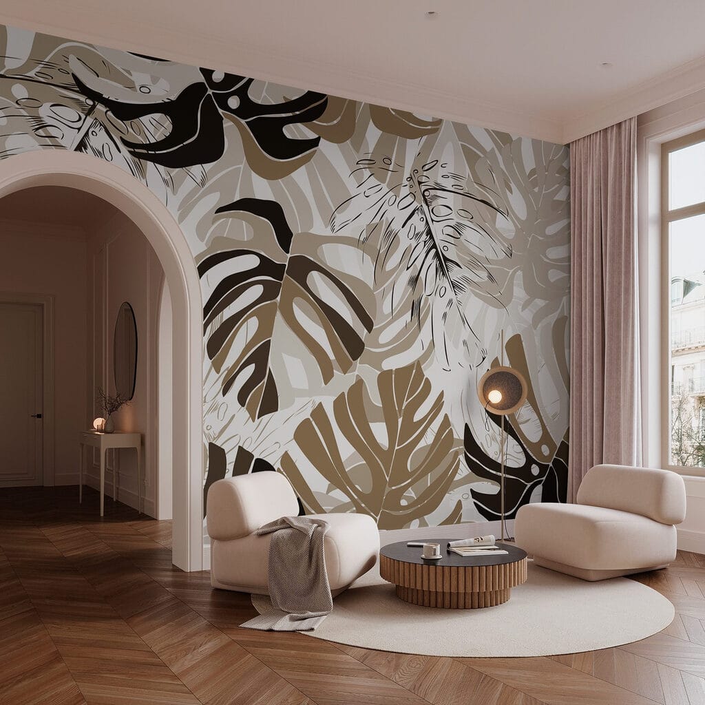 Siluete verzi suprapuse — interior 3