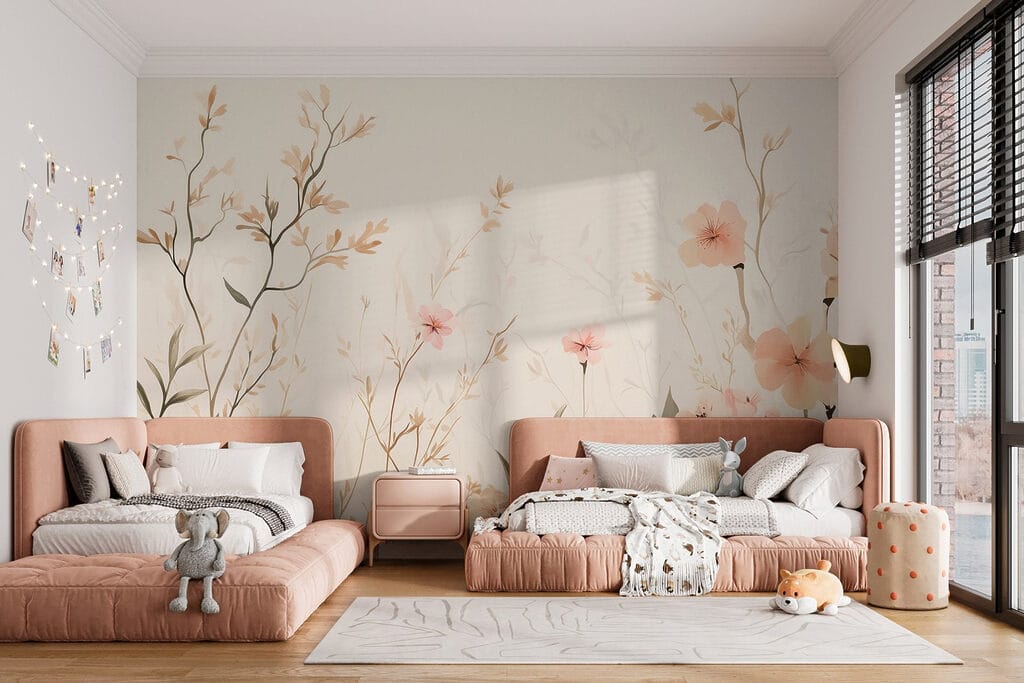 Flori delicate peste iarbă — interior 5