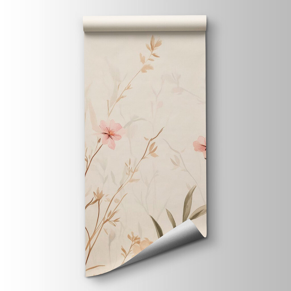 Flori delicate peste iarbă — vizualizare produs