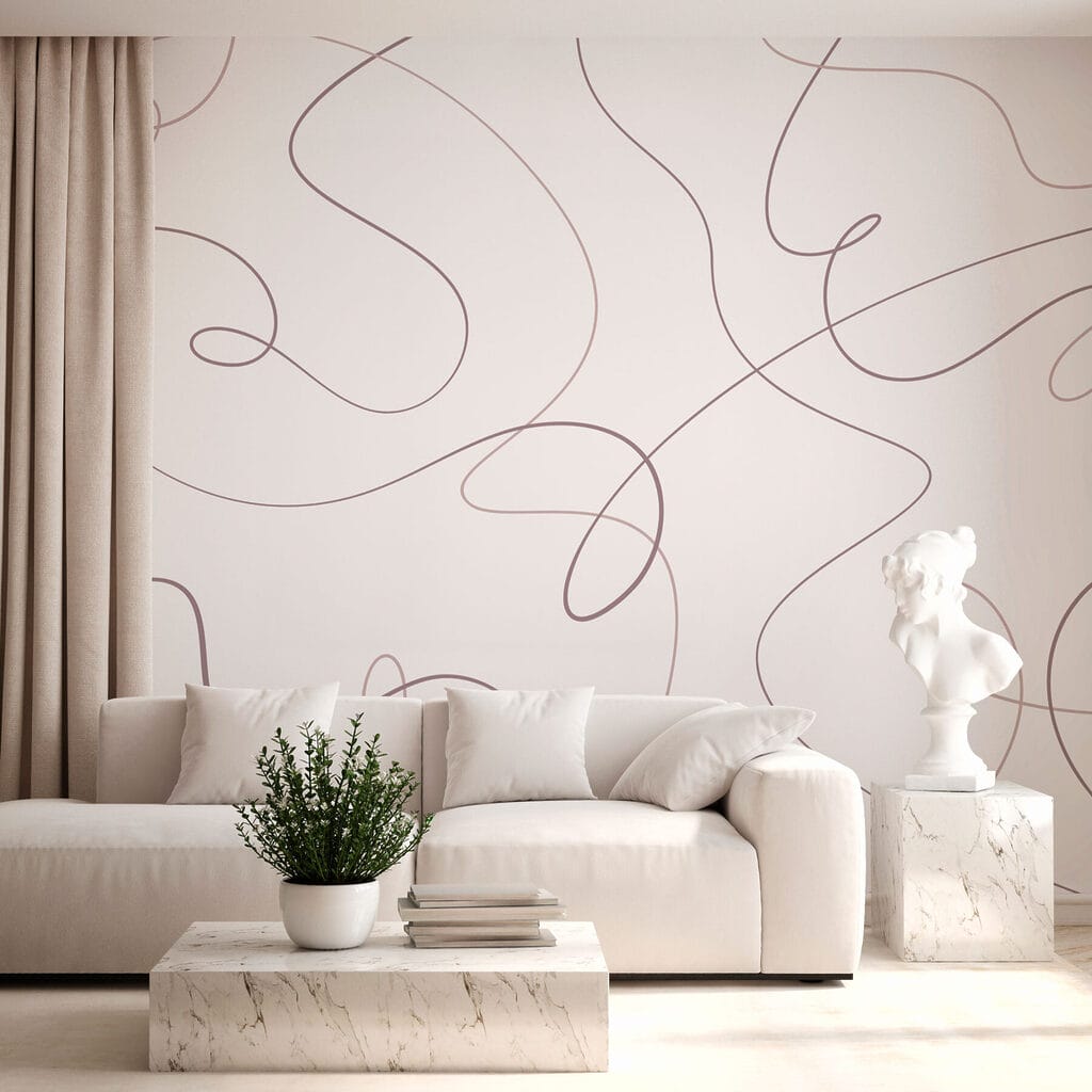 Bucle libere pe alb — interior 2