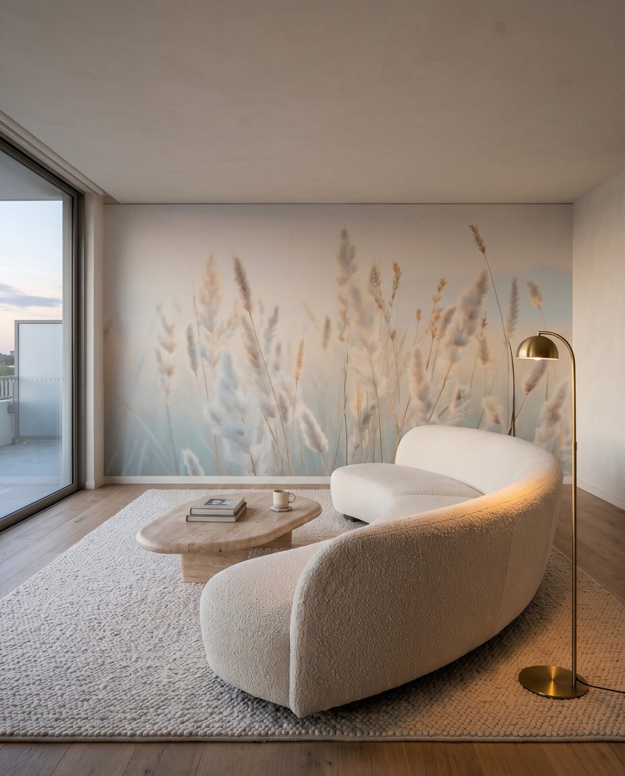Iarbă pe albastru pal — interior 6