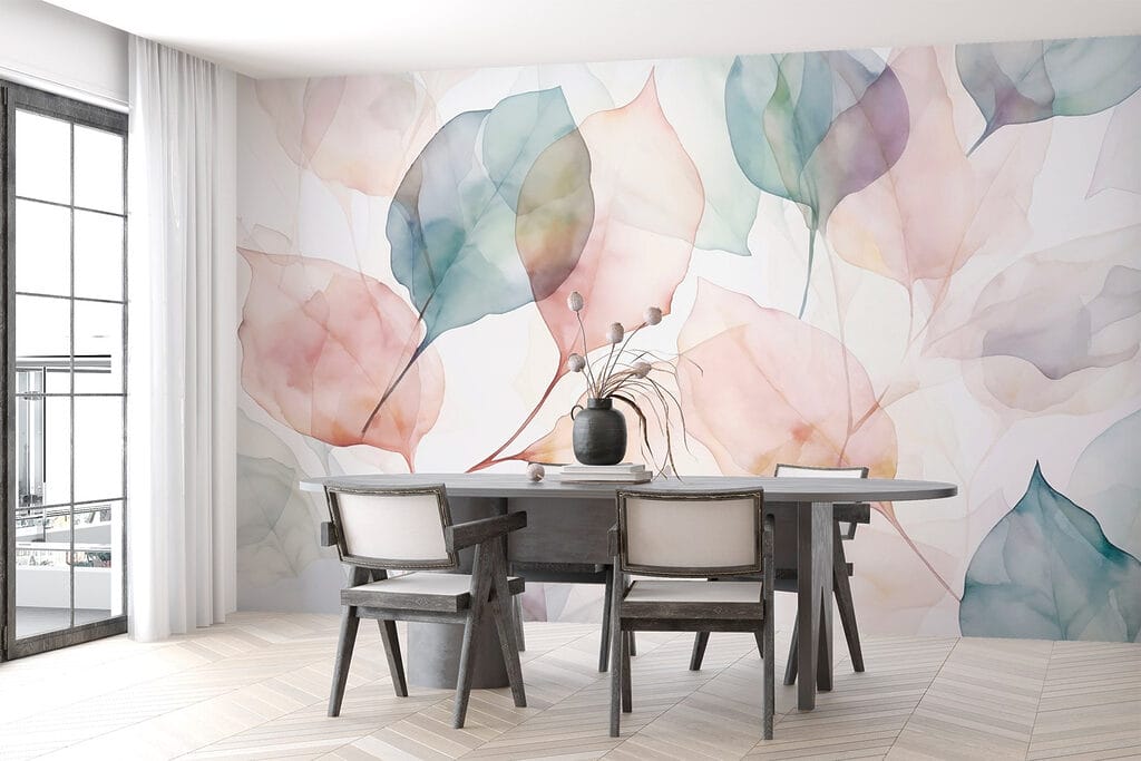 Frunze în straturi pastel — interior 2
