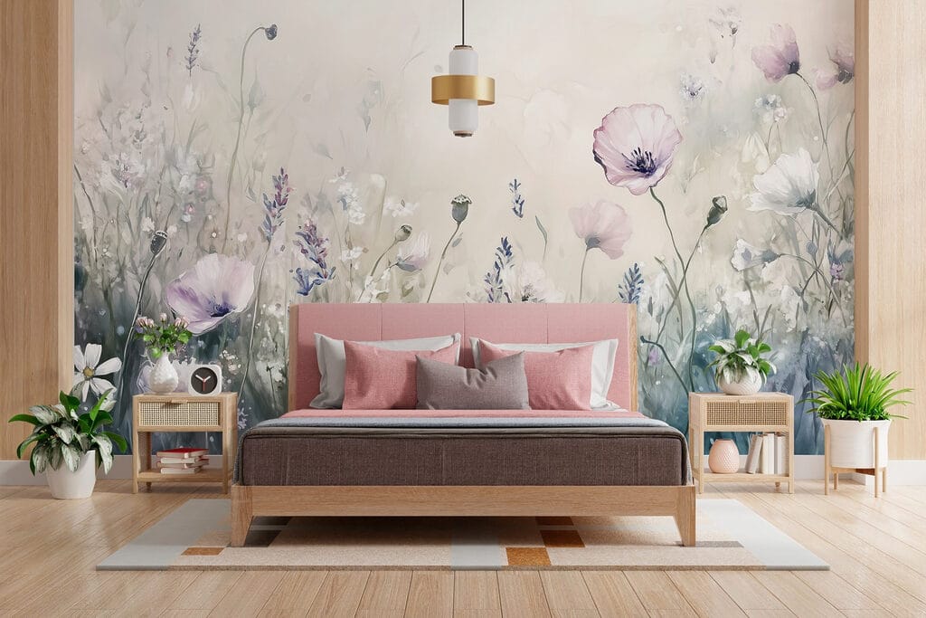 Pajiște în violet deschis — interior 1
