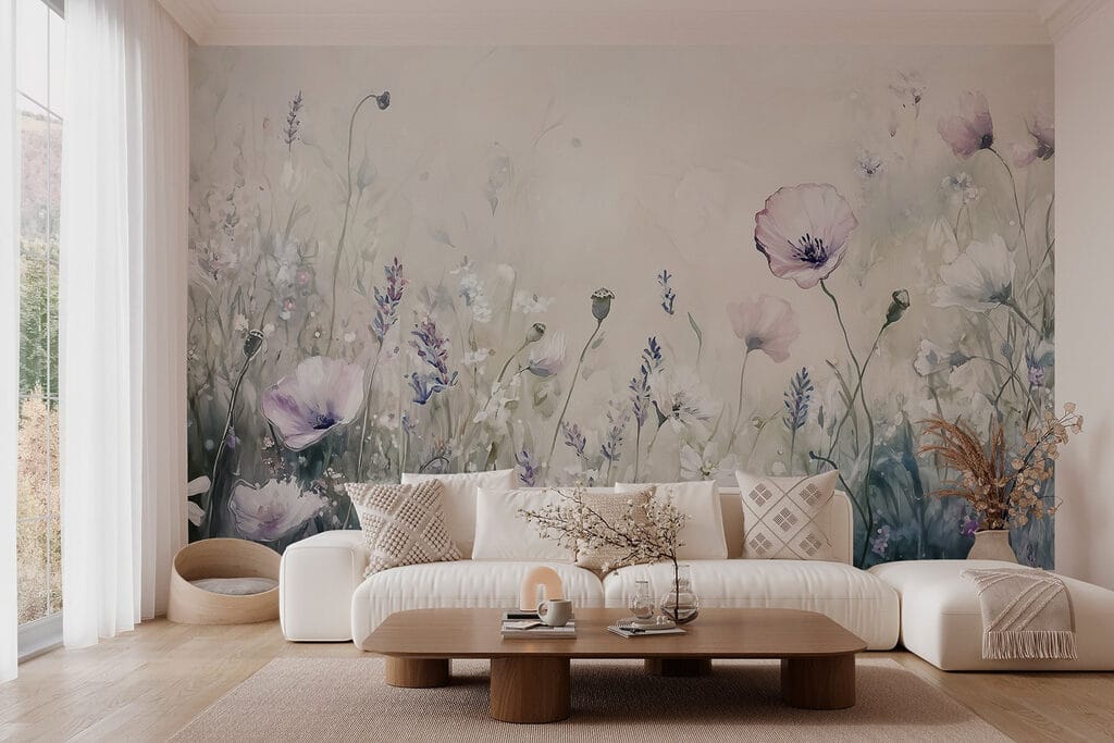 Pajiște în violet deschis — interior 2