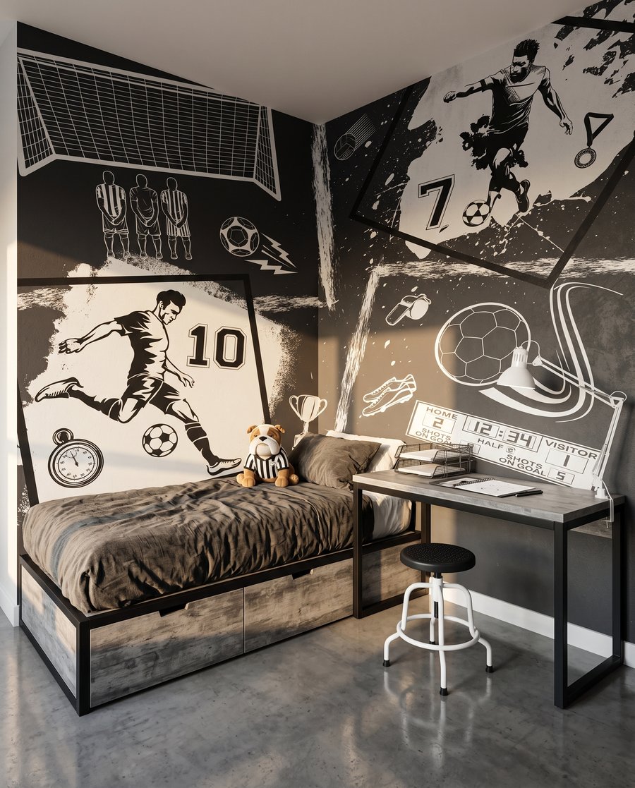 Lumea fotbalului — interior 4