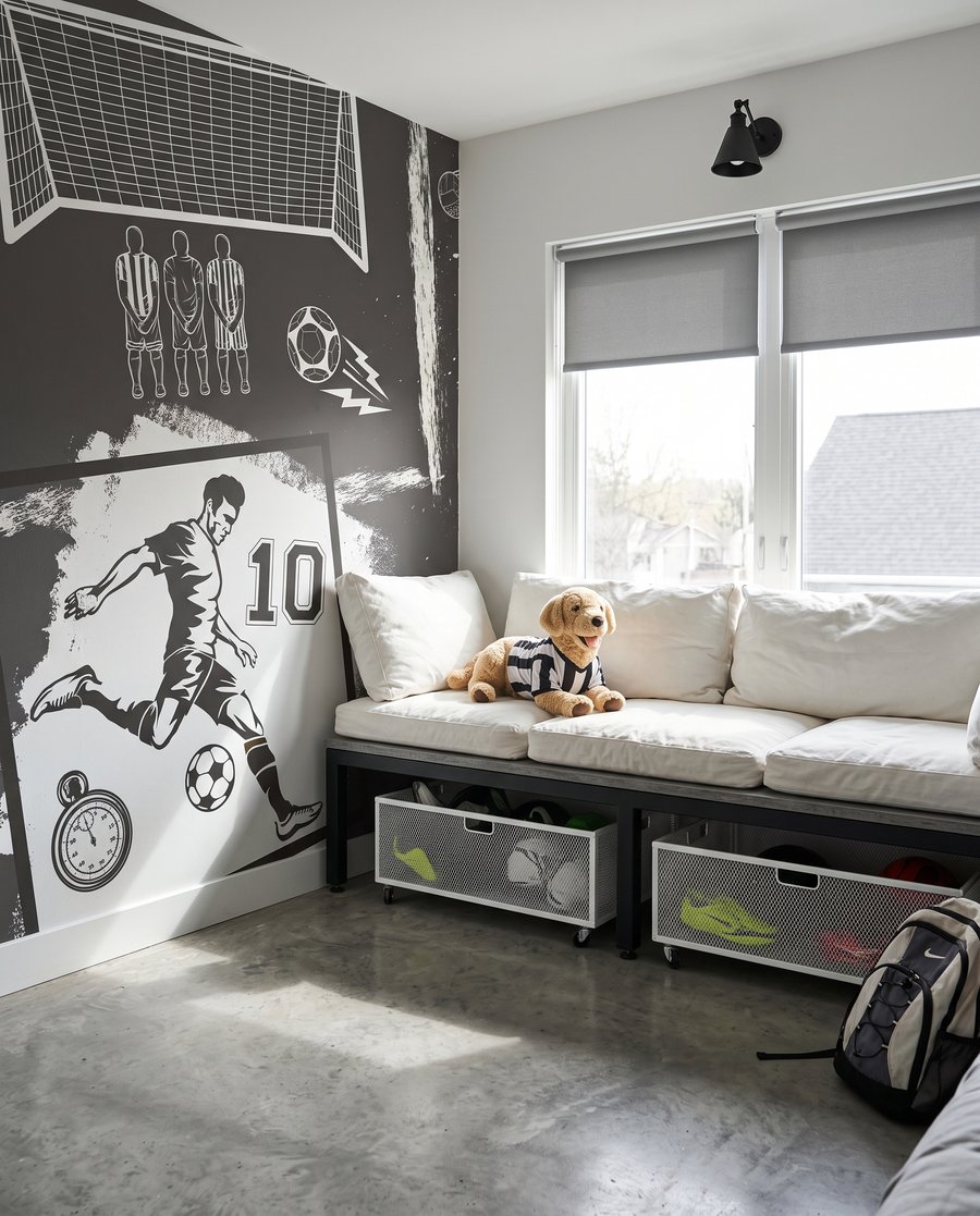 Lumea fotbalului — interior 8
