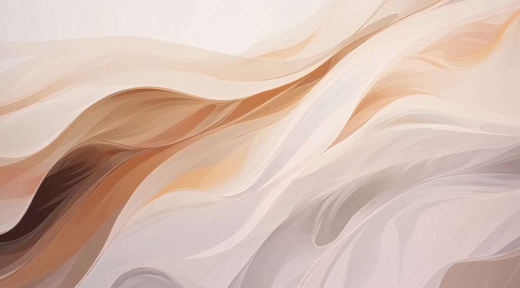 Valuri în piersică — design complet