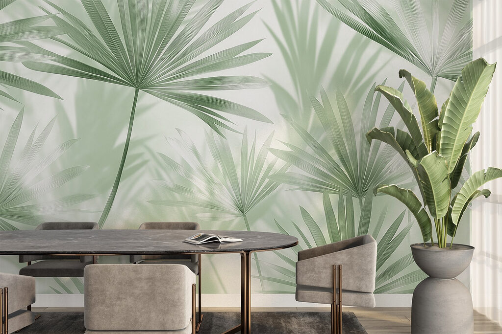 Palmieri albastre transparente — interior 2