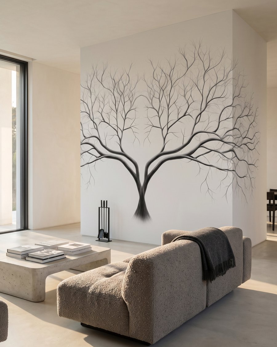 Copacul liniștit de iarnă — interior 4