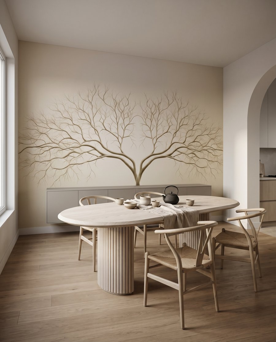 Copacul liniștit de iarnă — interior 5