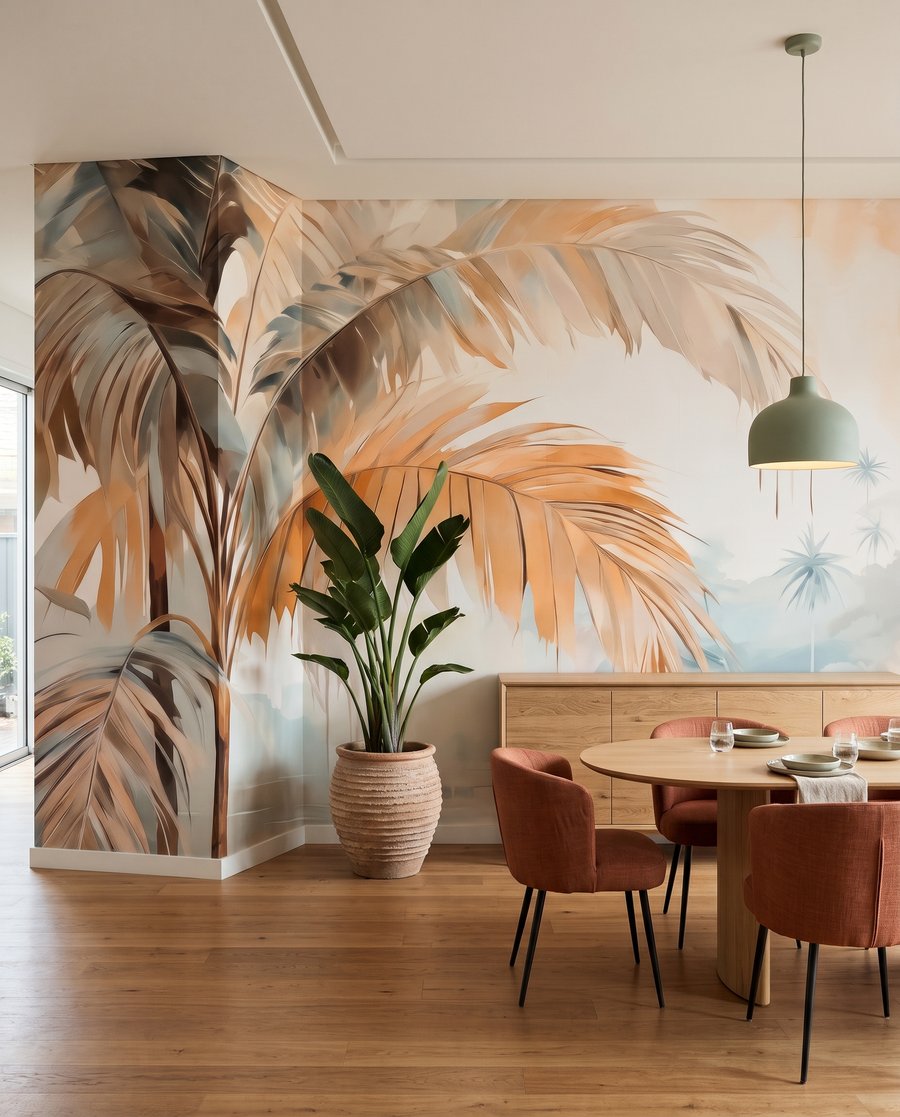 Palmier auriu lângă apă — interior 6