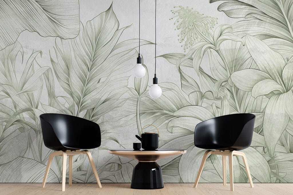 Plante tropicale în hașuri — interior 2
