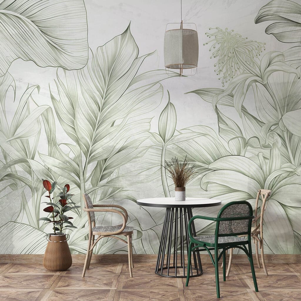 Plante tropicale în hașuri — interior 3